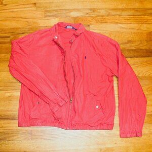 Polo Ralph Lauren Red Lightweight Jacket | Size M | Read Description